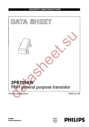 2PB709ARW T/R datasheet  